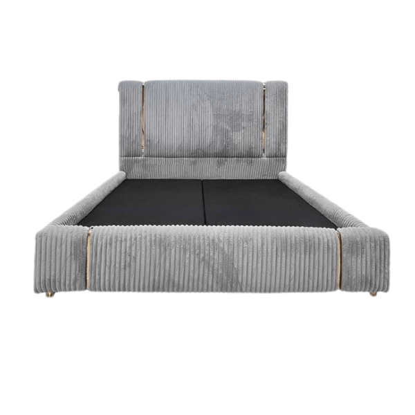 ฐานรองหัวเตียง 6 ฟุต WISDOM DESIGN FURNITURE รุ่น MODEL สีเทา